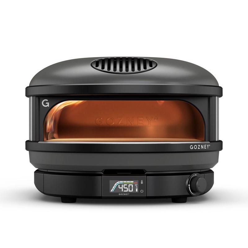 Picture of Gosney 8113790 Liquid Propane Arc Outdoor Pizza Oven&#44; Off Black