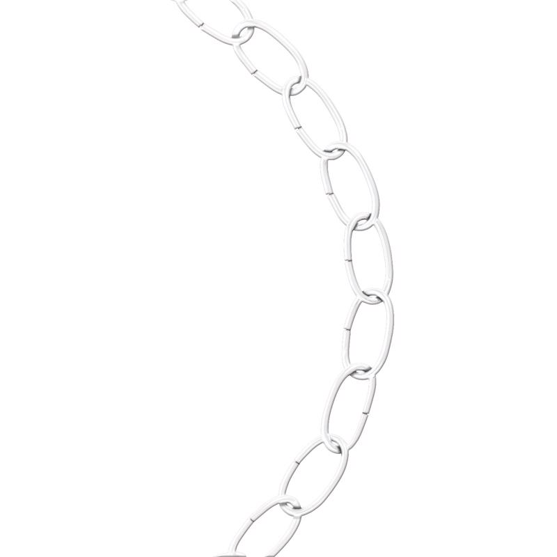Picture of Koch 5060301 0.175 Dia. x 600 in. No. 10 Zinc Plated White Steel Decorative Chain