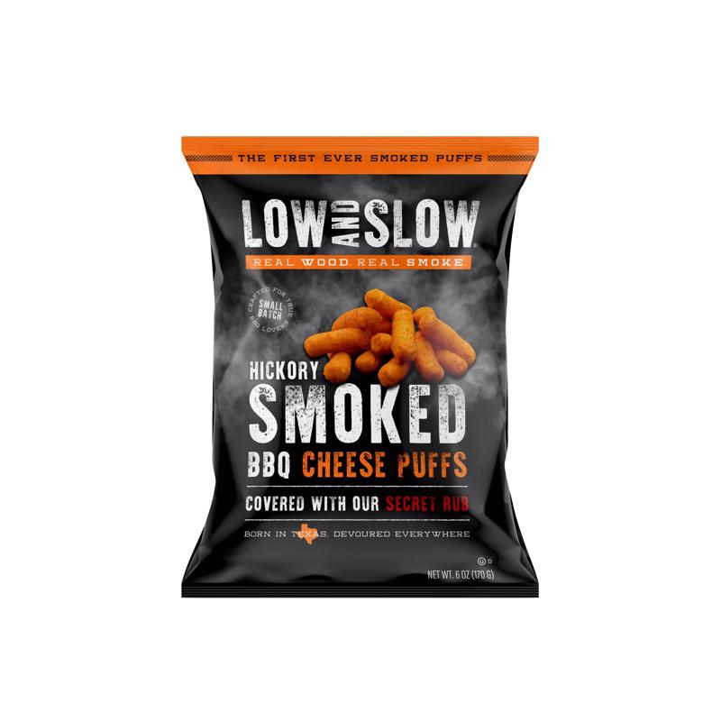 9107249 6 oz Hickory Smoked BBQ Cheese Puffs - Bagged - Pack of 6