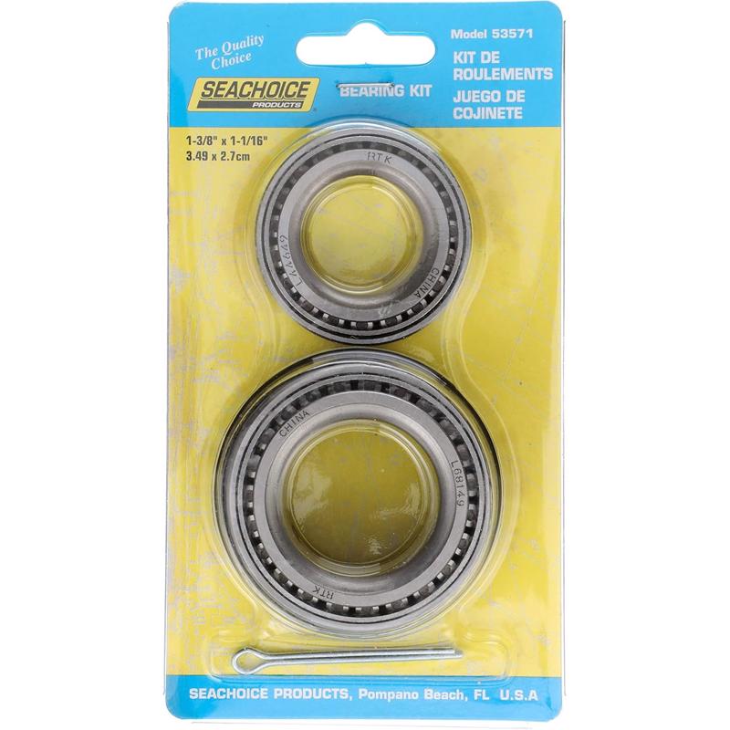 8116798 Trailer Wheel Bearing Kit, Silver