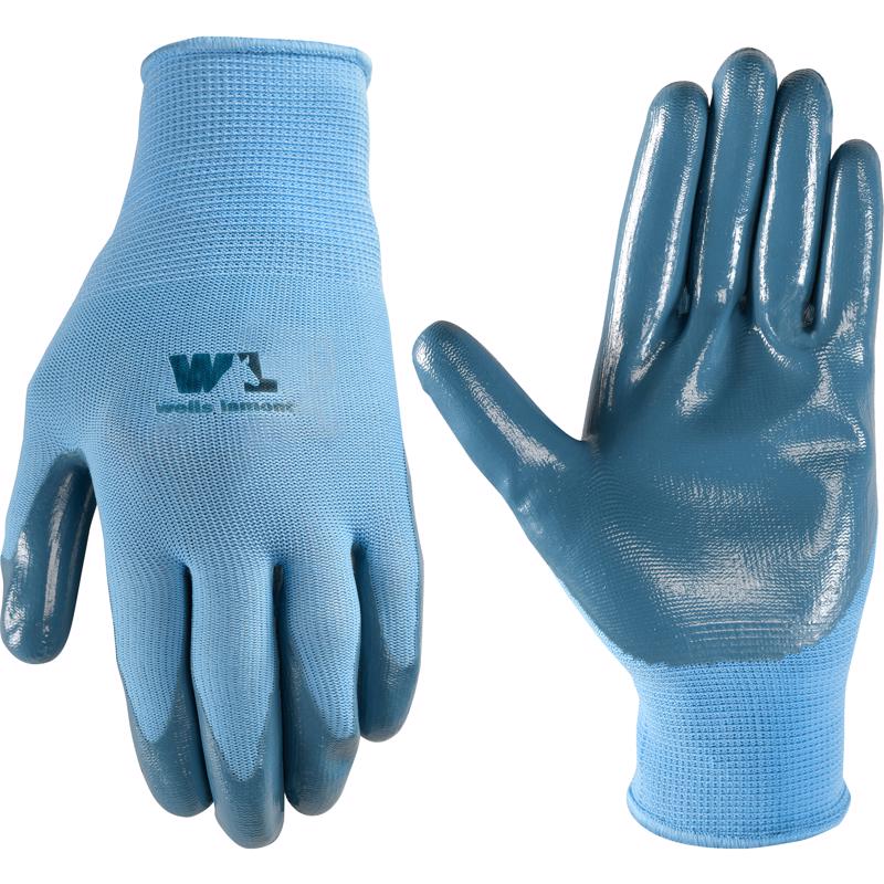 Picture of Wells Lamont 7011608 Womens Outdoor Botanical Gardening Gloves&#44; Purple - Large - Pack of 2