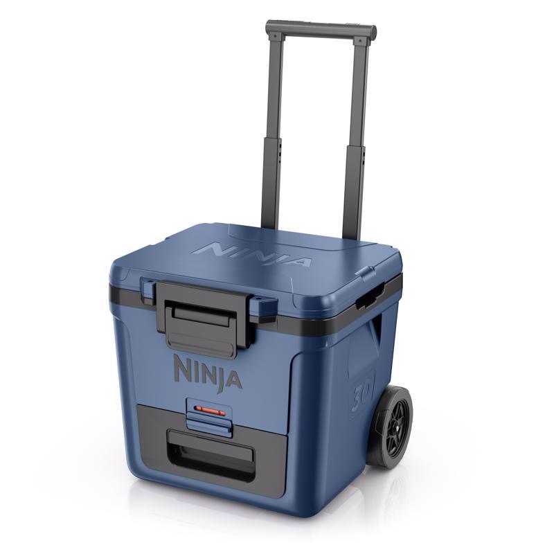 Picture of Ninja 8116017 30 qt. Frost Vault Blue Cap Roller Cooler