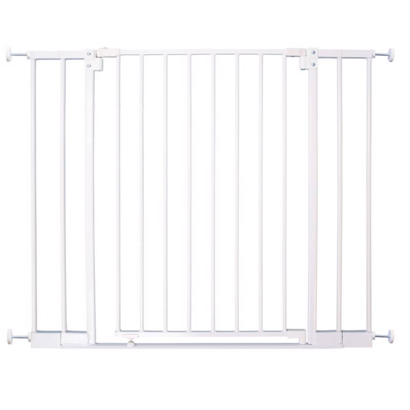 5060903 White Metal Expandable Baby Gate