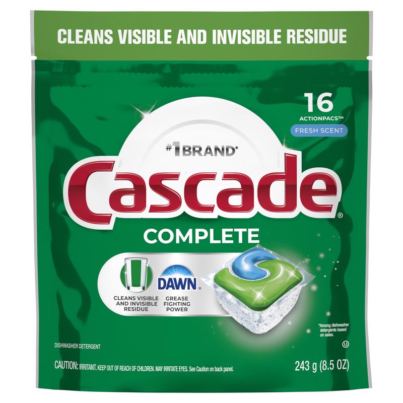1037784 85 oz Complete Fresh Scent Pods Dishwasher Detergent