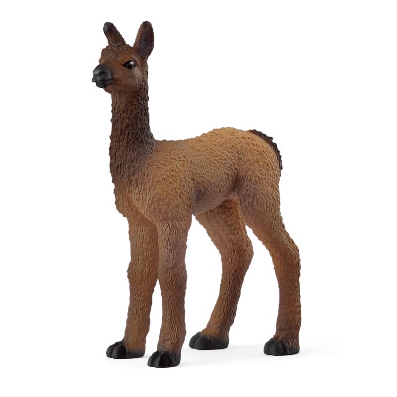 9109937 Brown Llama Foal Figurine - Pack of 5