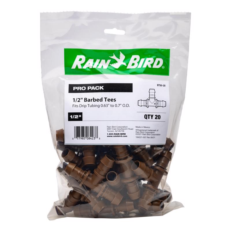 7043215 0.5 in. Barbed Drip Irrigation Tee