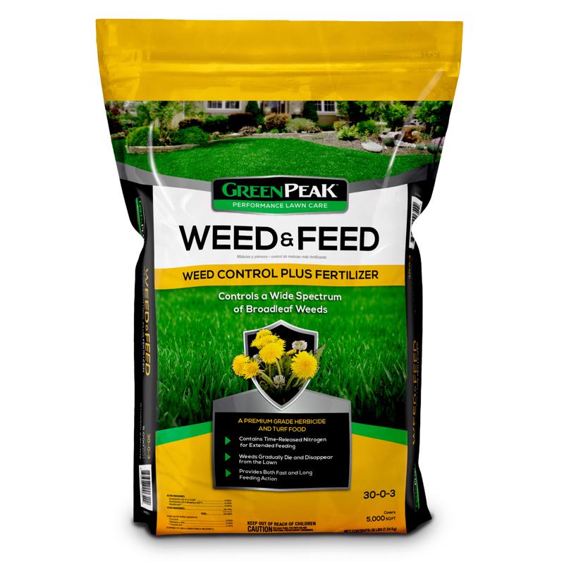7045324 5000 sq ft. Weed & Feed Lawn Fertilizer for All Grasses