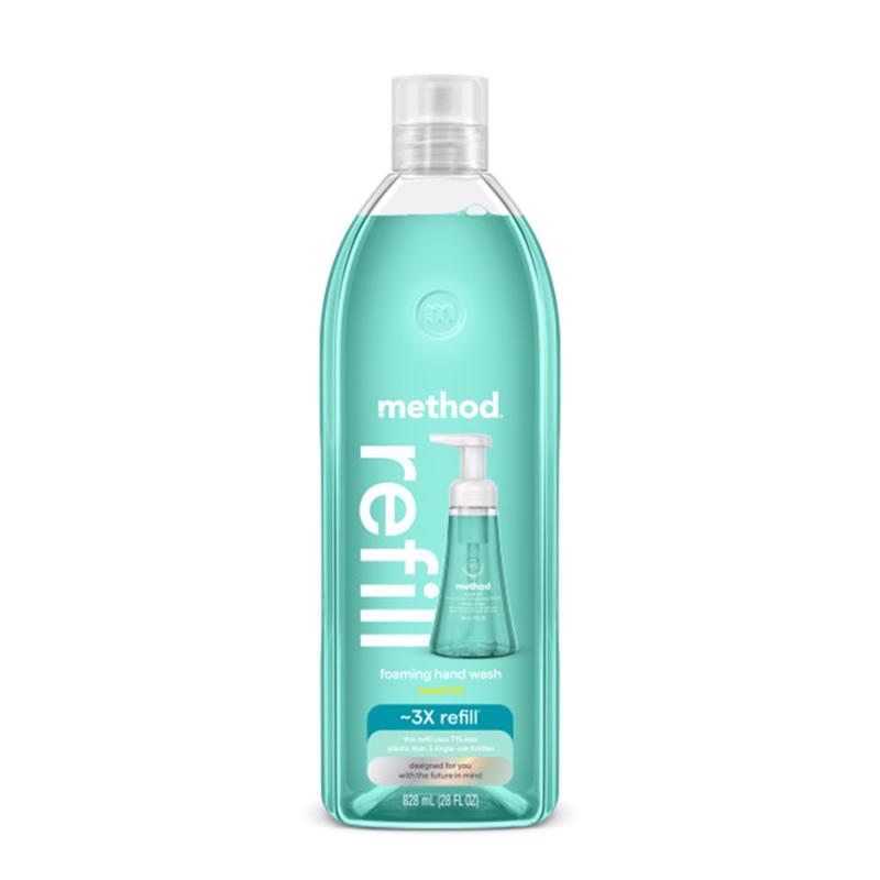 Picture of Method 9108420 28 oz Waterfall Scent Foam Hand Wash - Pack of 4