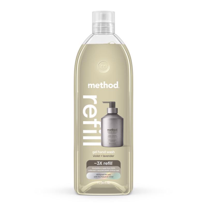 Picture of Method 9108426 34 oz Violet & Lavender Scent Gel Hand Wash - Pack of 4
