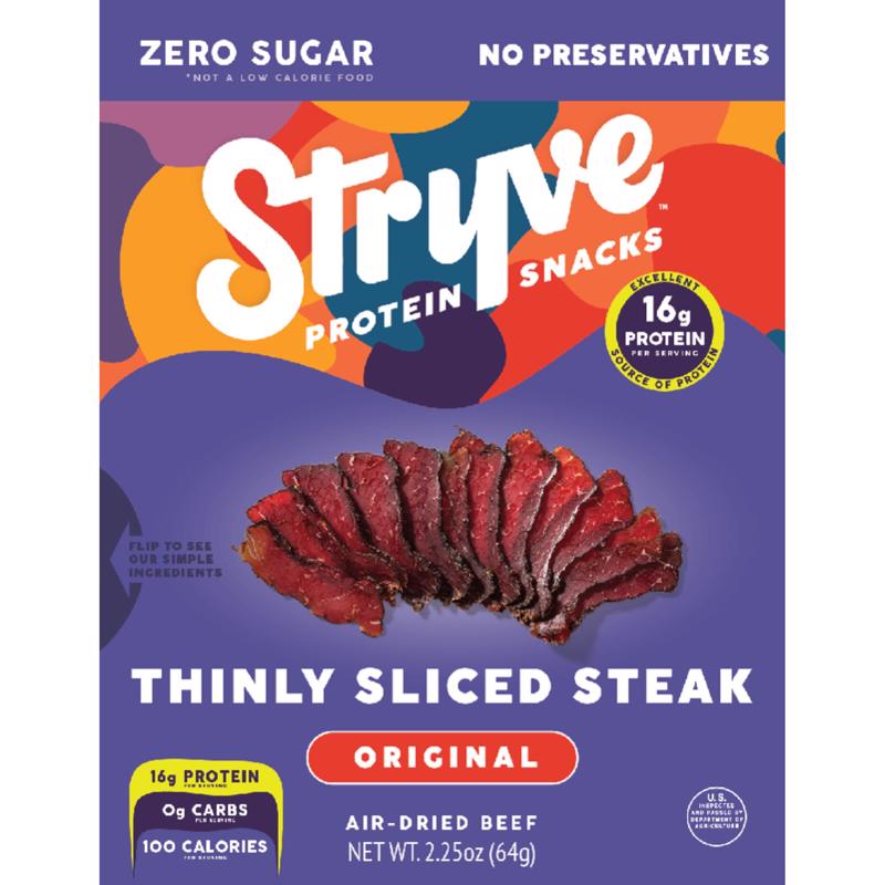6031557 2 oz Bagged Biltong Original Beef Strips - Pack of 8