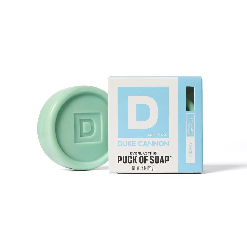 Picture of Duke Cannon 9108829 5 oz Midway Citrus Plus Cedarwood Scent Bar Soap