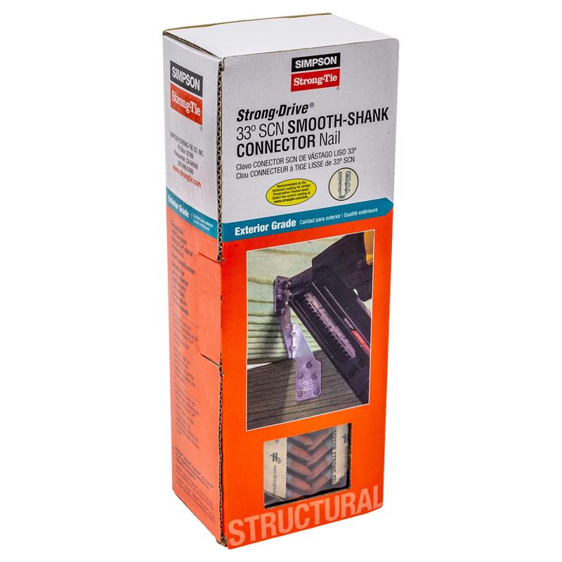 Picture of Simpson Strong-Tie 2047903 2.5 in. Paper Strip Hot-Dip Galvanized Metal Connector Nail - 9 gal