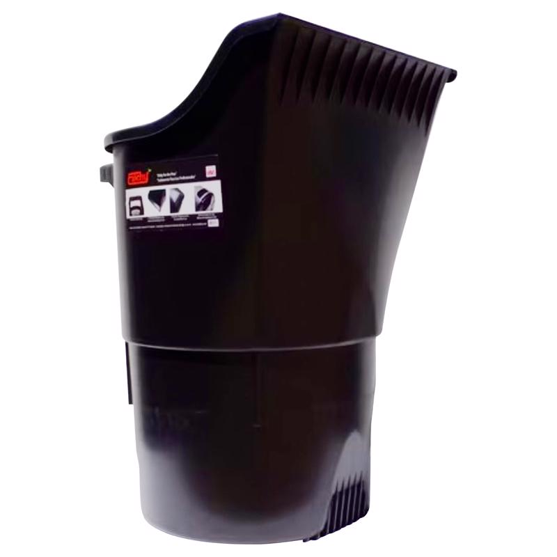 7047707 20 gal Black Plastic Trash Can