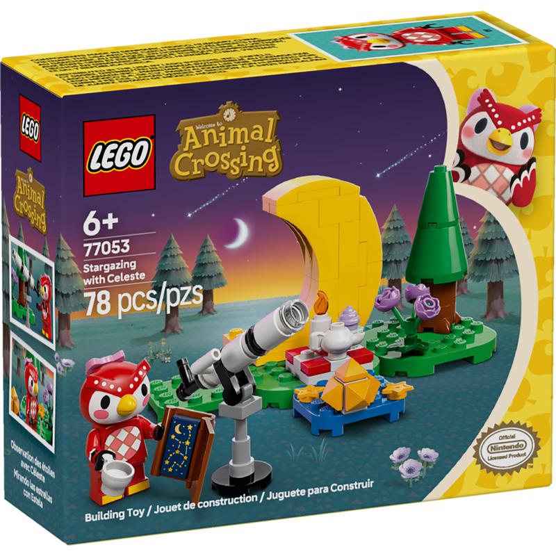 9106505 Animal Crossing Stargazing with Celeste Building Set, Multi Color