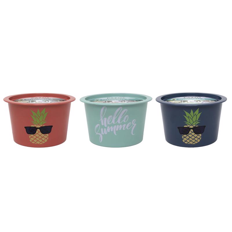 7036713 5 oz Citronella Candle Solid for Mosquitoes Other Flying Insects - Pack of 9
