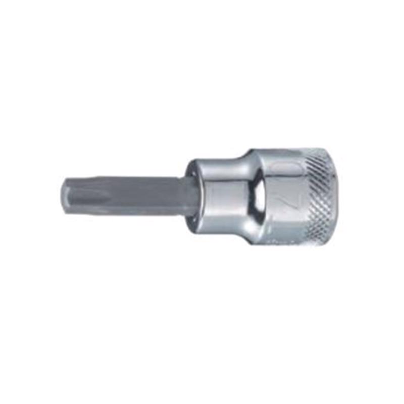 2042845 0.375 in. T60 Polished Chrome Drive Torx Bit Socket