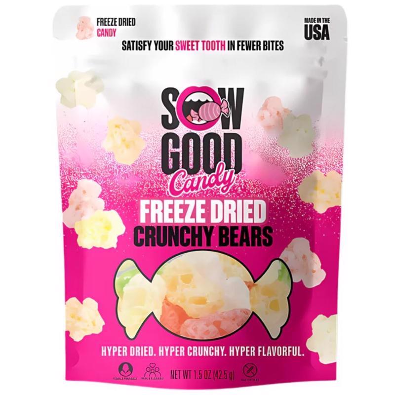9107619 1.5 oz Freeze Dried Crunchy Bears Candy Bites