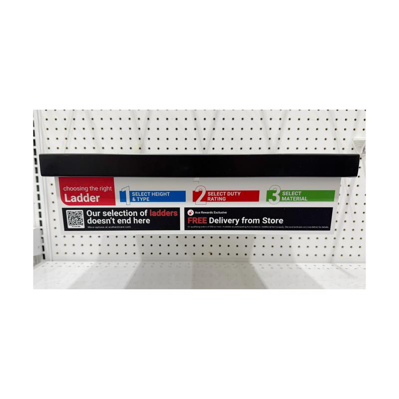 Picture of Standard 9110703 L&G Under Shelf Outdoor Living Graphic Design Ladder