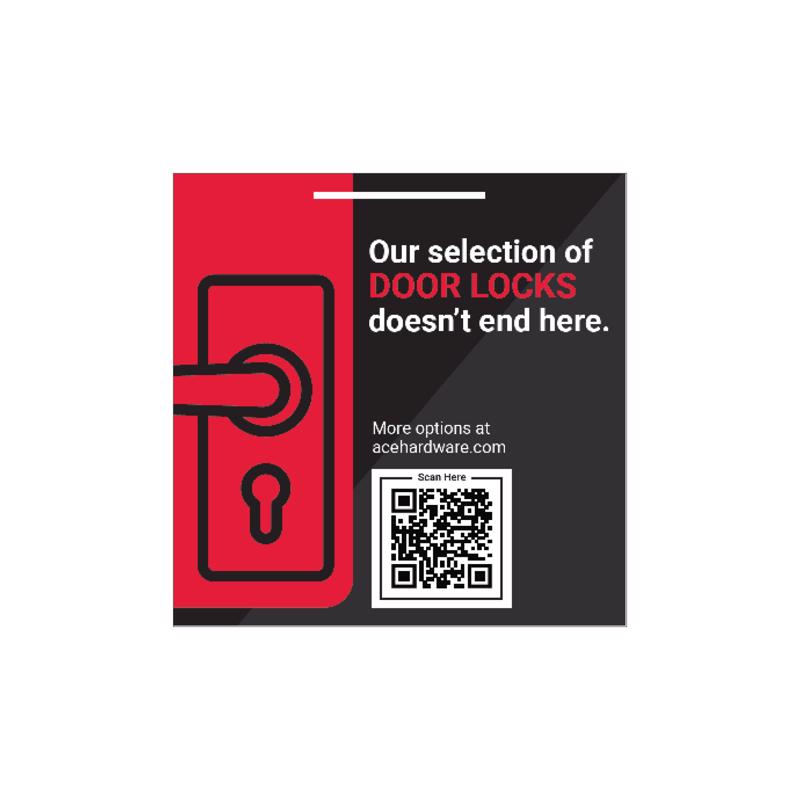 Picture of Standard 9100237 Door Locks TTR Hardware Sign Kit