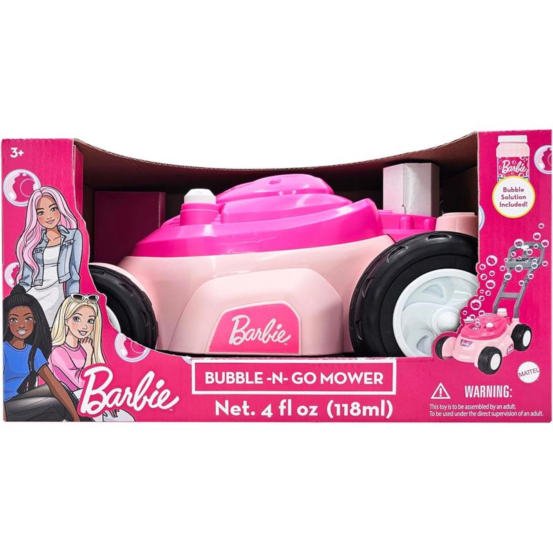 Picture of Barbie 9109918 Bubble N Go Mower Toys&#44; Pink