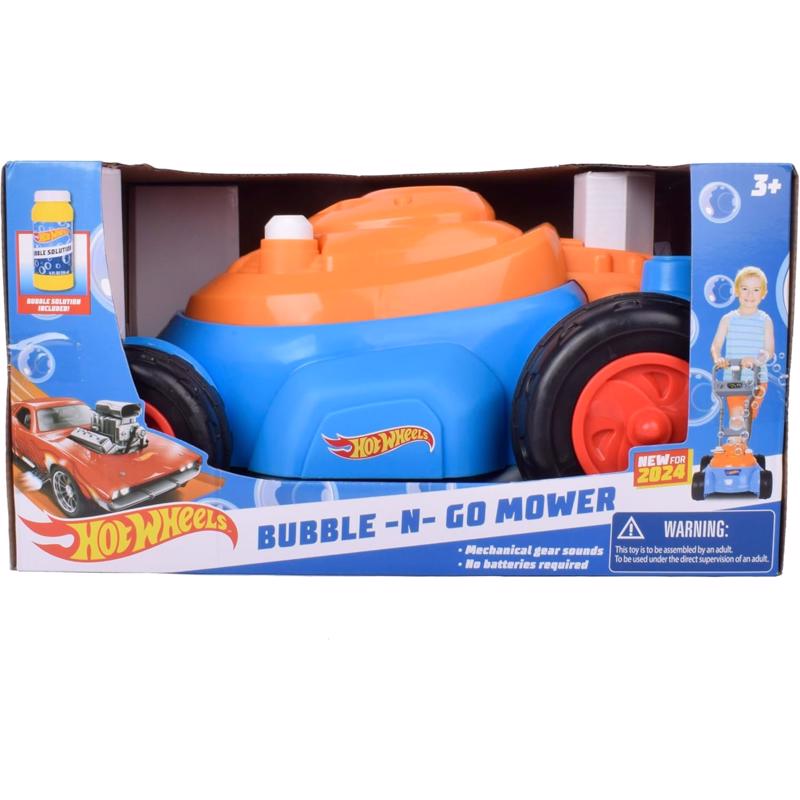 Picture of Hot Wheels 9109917 Bubble N Go Mower Toys&#44; Blue & Orange