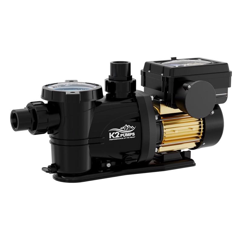 K2 Pumps Pool Pump 1.5 HP Variable Speed 230 Volt DOE & CEC Compliant - PPV15001SPK