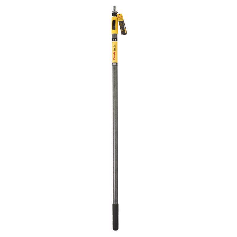 POWER LOCK Telescoping 4-8 ft. L X 1 in. D Fiberglass Extension Pole