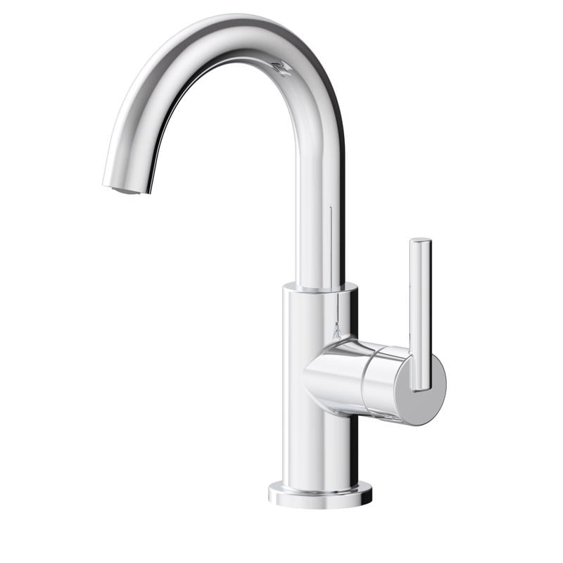 4027795 4 in. Alexis Chrome Modern Single-Handle Bathroom Sink Faucet