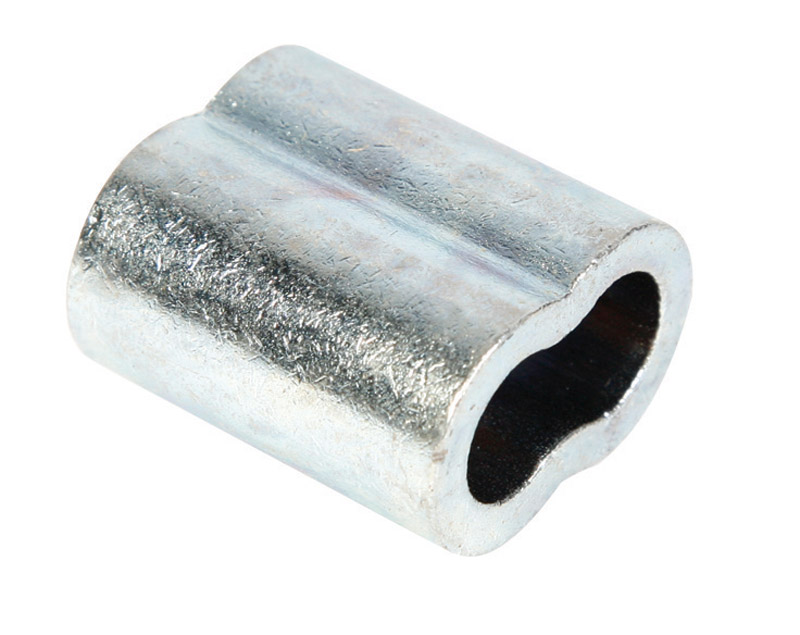 Koch Industries 5192976 0.19 in. Aluminum Wire Rope Sleeve, Silver
