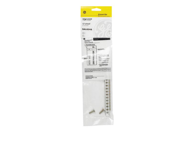 3164779 12-Space 12-Circuits Bolt-On Mount Ground Bar Kit