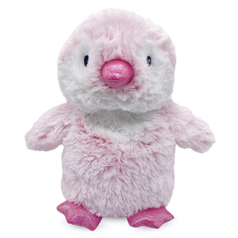 Penguin Plush Toy - Pink - 12 inches - Microwavable & Scented