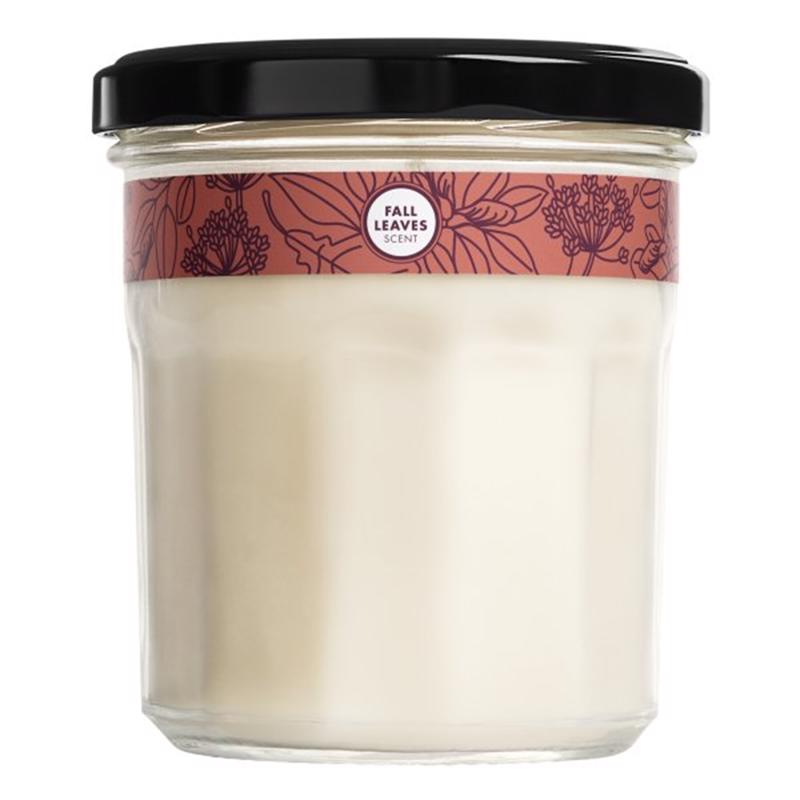 9107663 7.2 oz Clean Day White Fall Leaves Scent Candle - Pack of 6