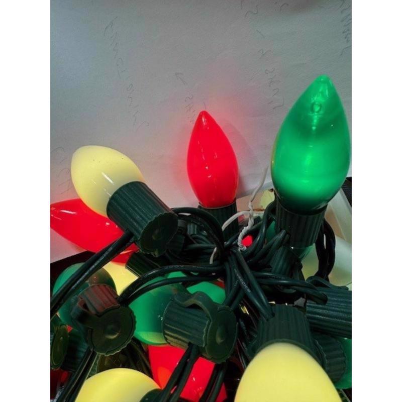 9107091 49 ft. Classic LED C9 Multi Color String Christmas Lights - 25 Count