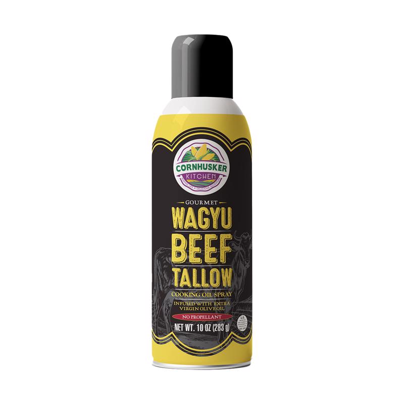 8124049 10 oz Wagyu Beef Tallow Cooking Oil Spray Canister
