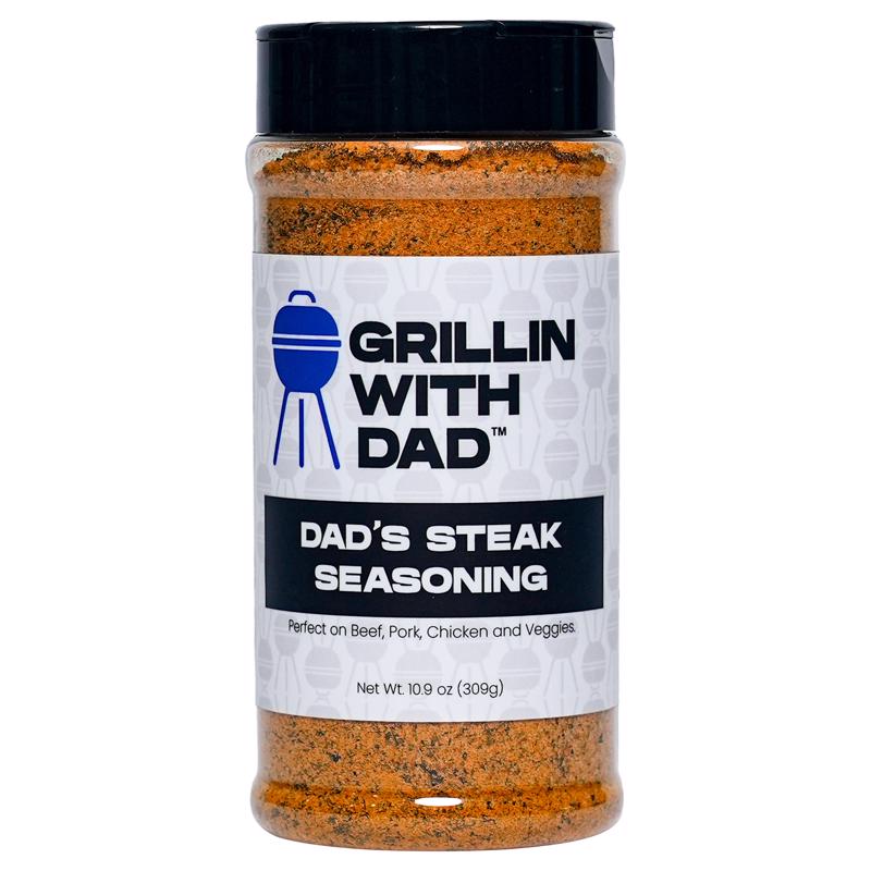 8123099 10.9 oz Dads Steak BBQ Seasoning