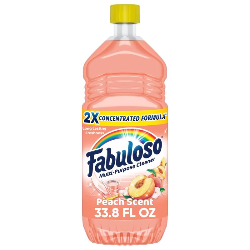 1039110 33.8 oz Peach Scent Concentrated All Purpose Cleaner Liquid