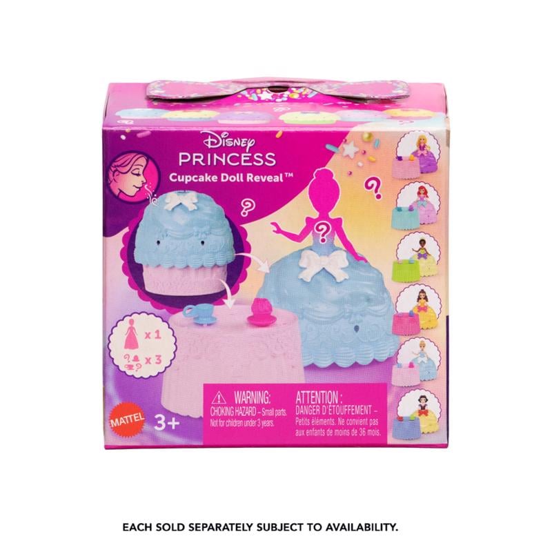 9114995 Princess Cupcake Reveal Small Doll with 5 Surprises Doll & 2 Accessories