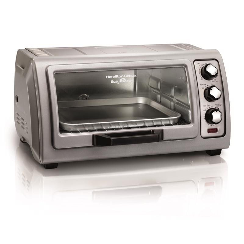 Picture of Hamilton Beach 6090060 10.81 x 20.13 x 16.69 in. Metal Silver Toaster Oven