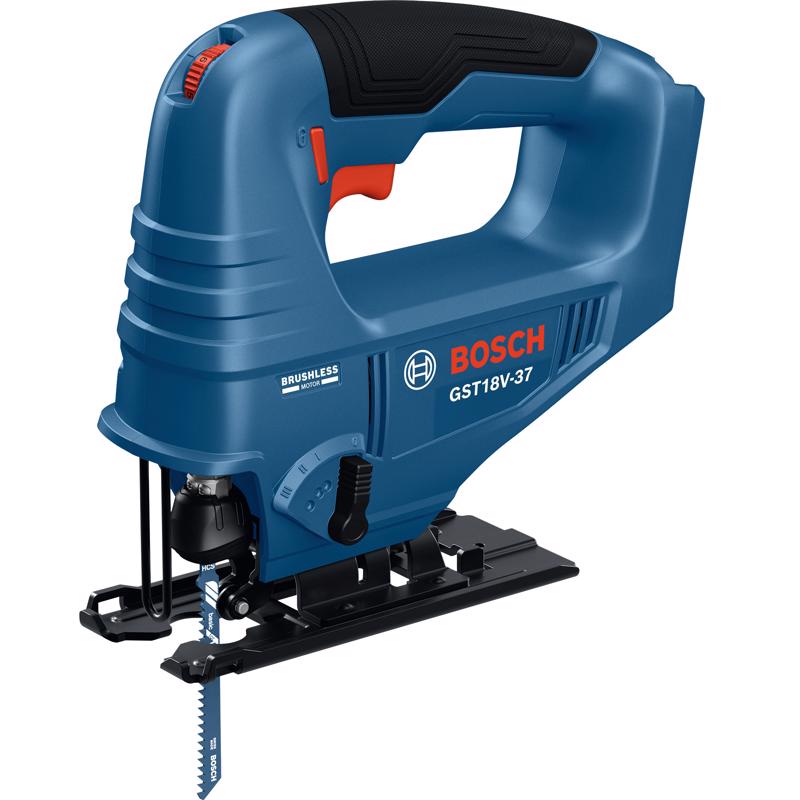 Bosch 18V Brushless Top-Handle Jig Saw (Bare Tool) Reconditioned - GST18V-37N-RT