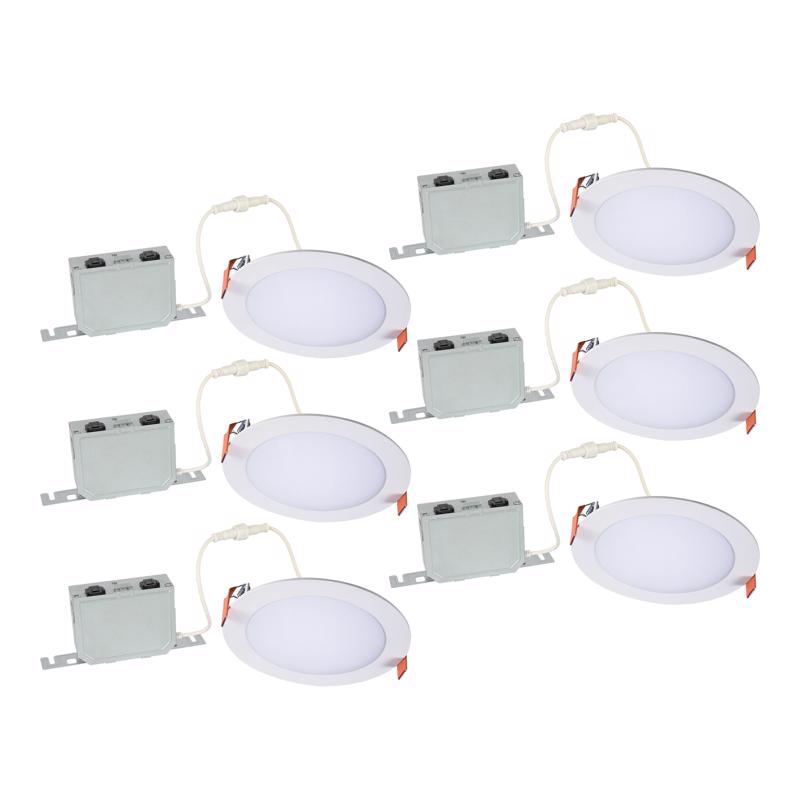 3019755 6 in. 75W Warm White LED Canless Recessed Downlight
