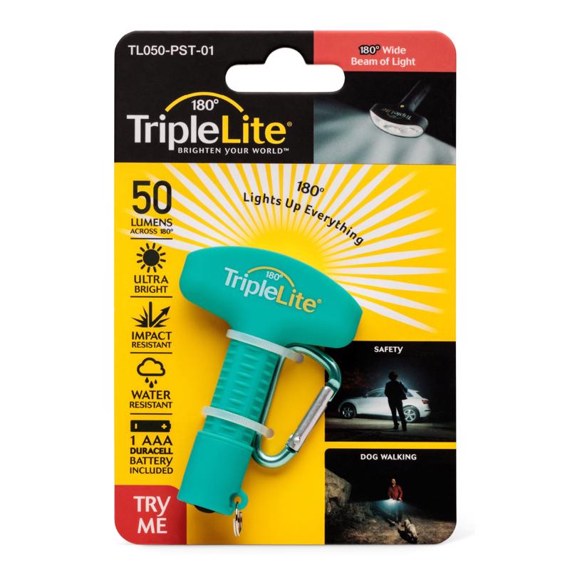 3022372 50 Lumens Teal LED Flashlight AAA Battery