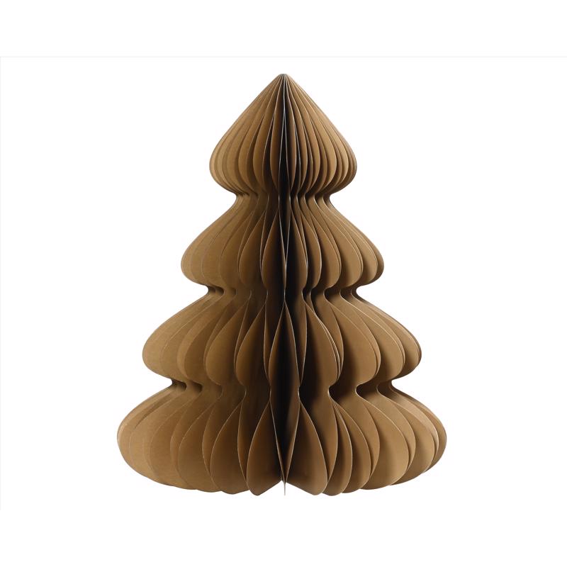 9106384 3 ft. Brown Paper Tree Table Decor