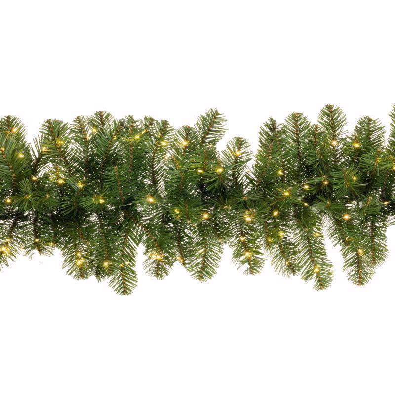 9106912 6 ft.  LED Prelit Warm White Cascading Lights Garland