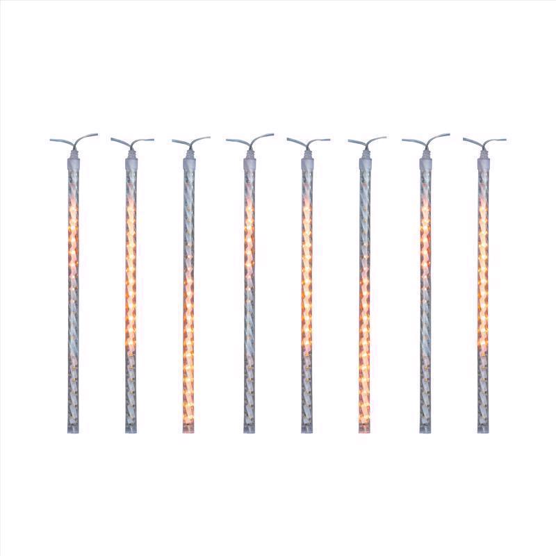 9106814 12 in. Orange LED Meteor Lights Halloween Decoration