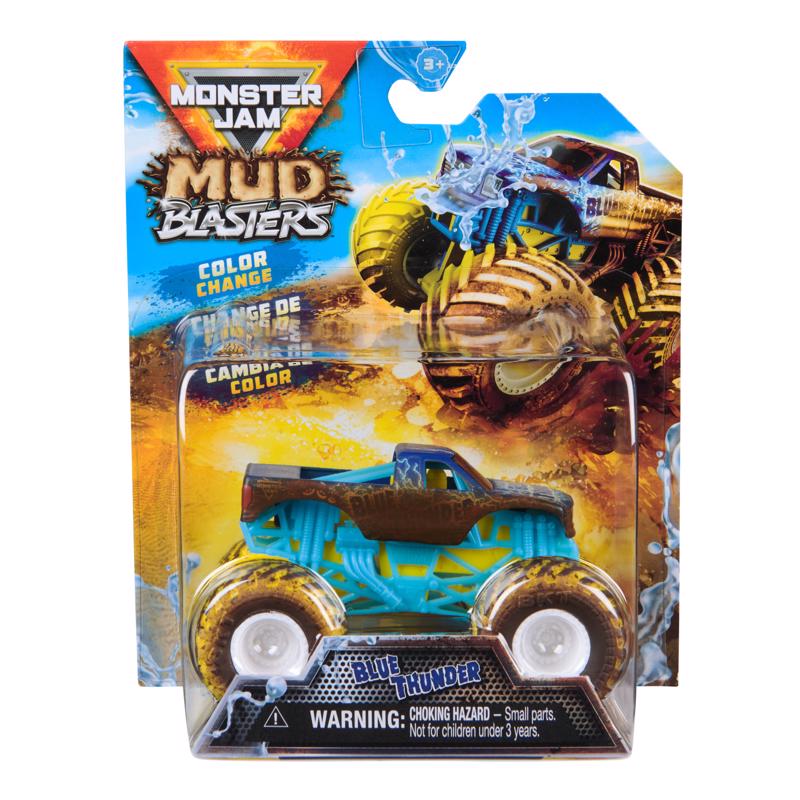 9114279 Mud Blasters Blue Thunder Diecast Car