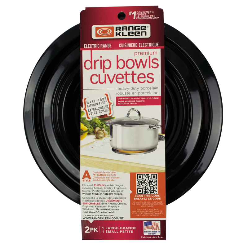 Picture of Range Kleen 6485643 8 x 9.625 in. Chrome Drip Bowl