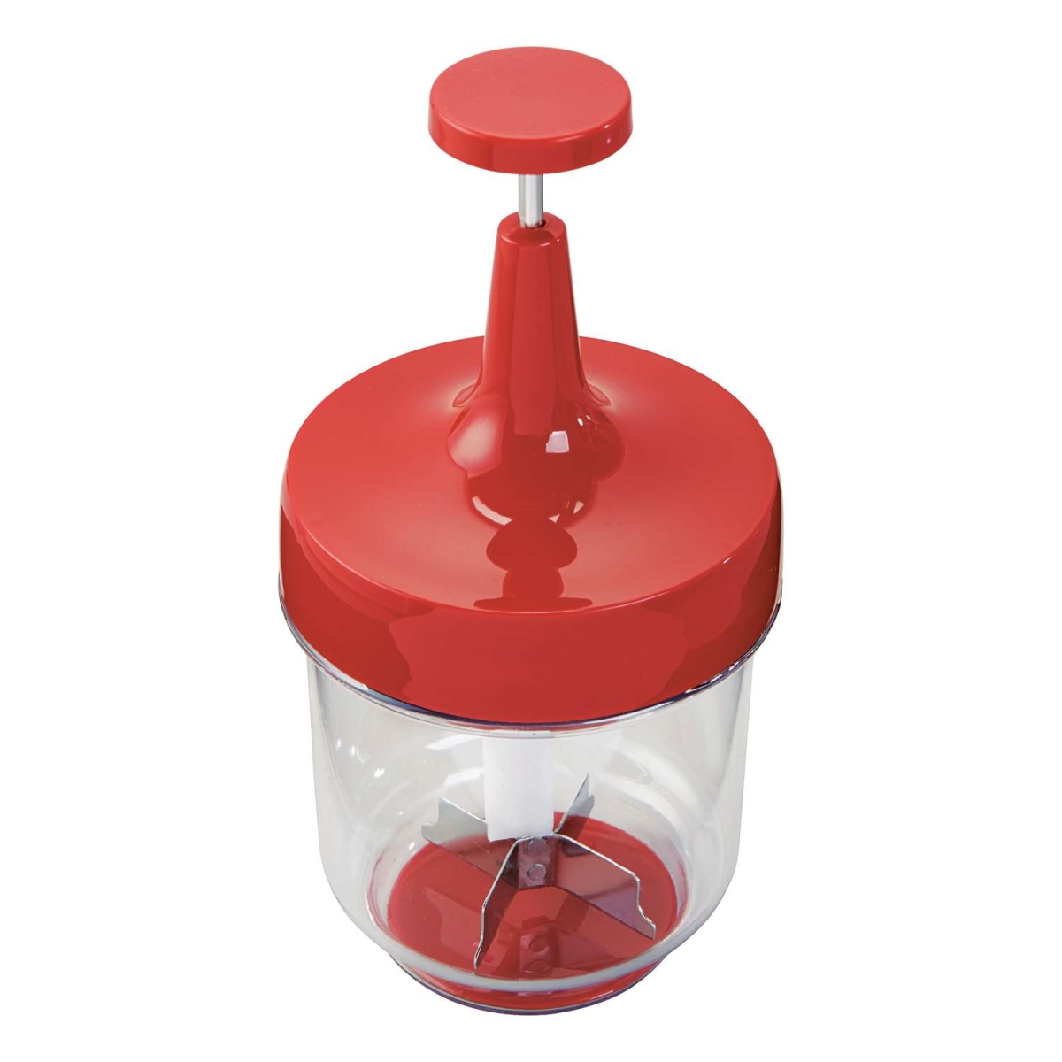 Picture of Bradshaw 6300180 Good Cook Red & Clear Plastic Food Chopper
