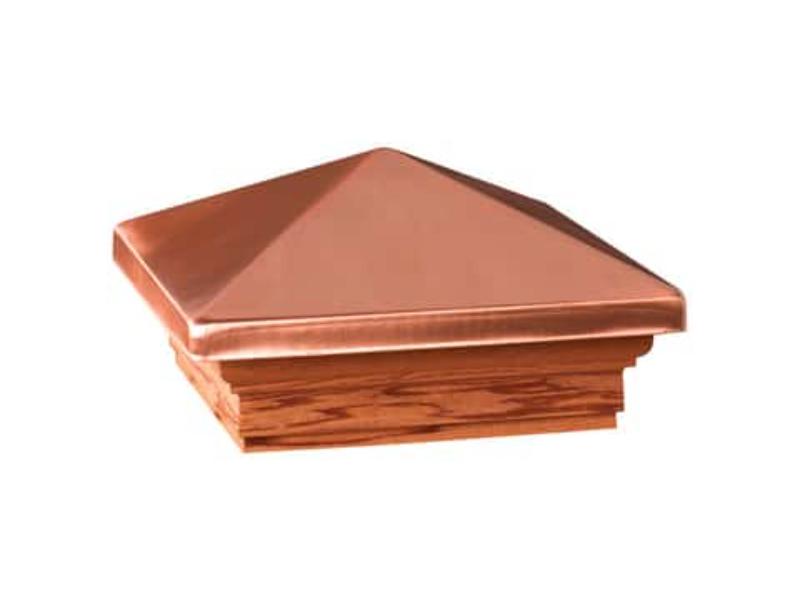 Universal Forest 5994702 6 x 6 in. Copper Wood Post Cap