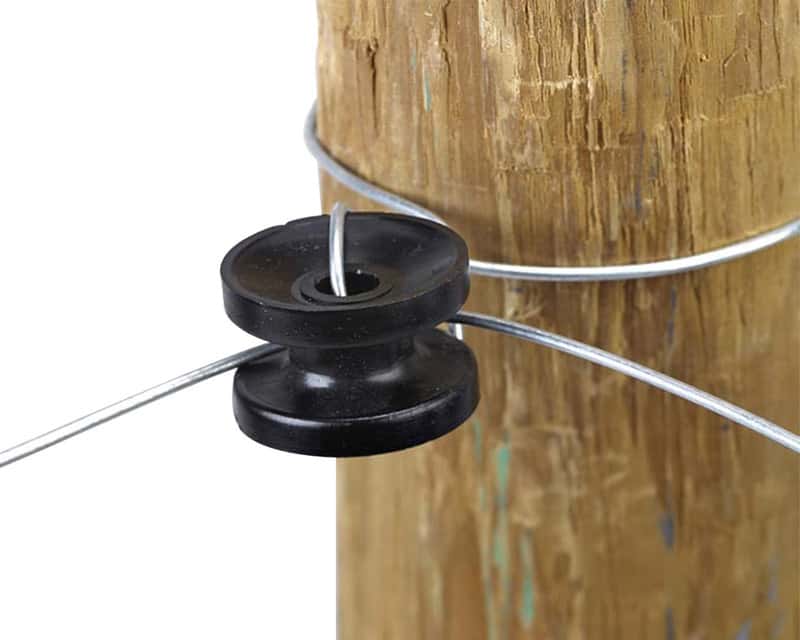 Dare Products 76694 Electric-Powered Corner Insulator, Black