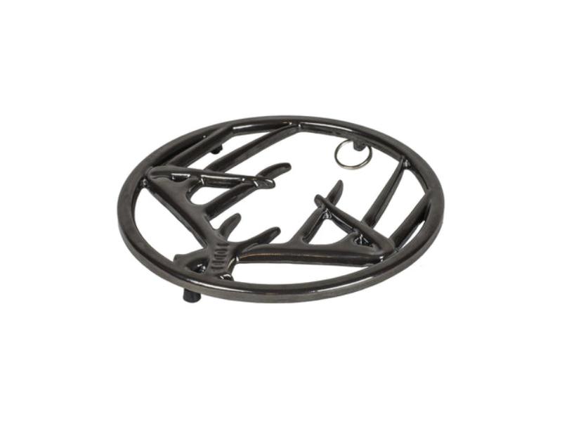 Picture of Lodge 6025105 8 in. Cast Iron Black Antler Trivet - Pack of 6